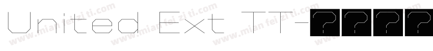 United Ext TT字体转换